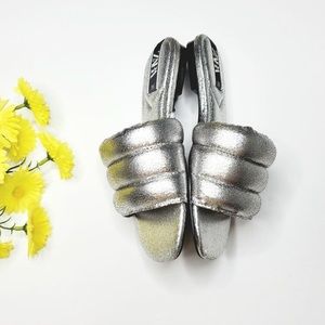 Zara Quilted Sandals